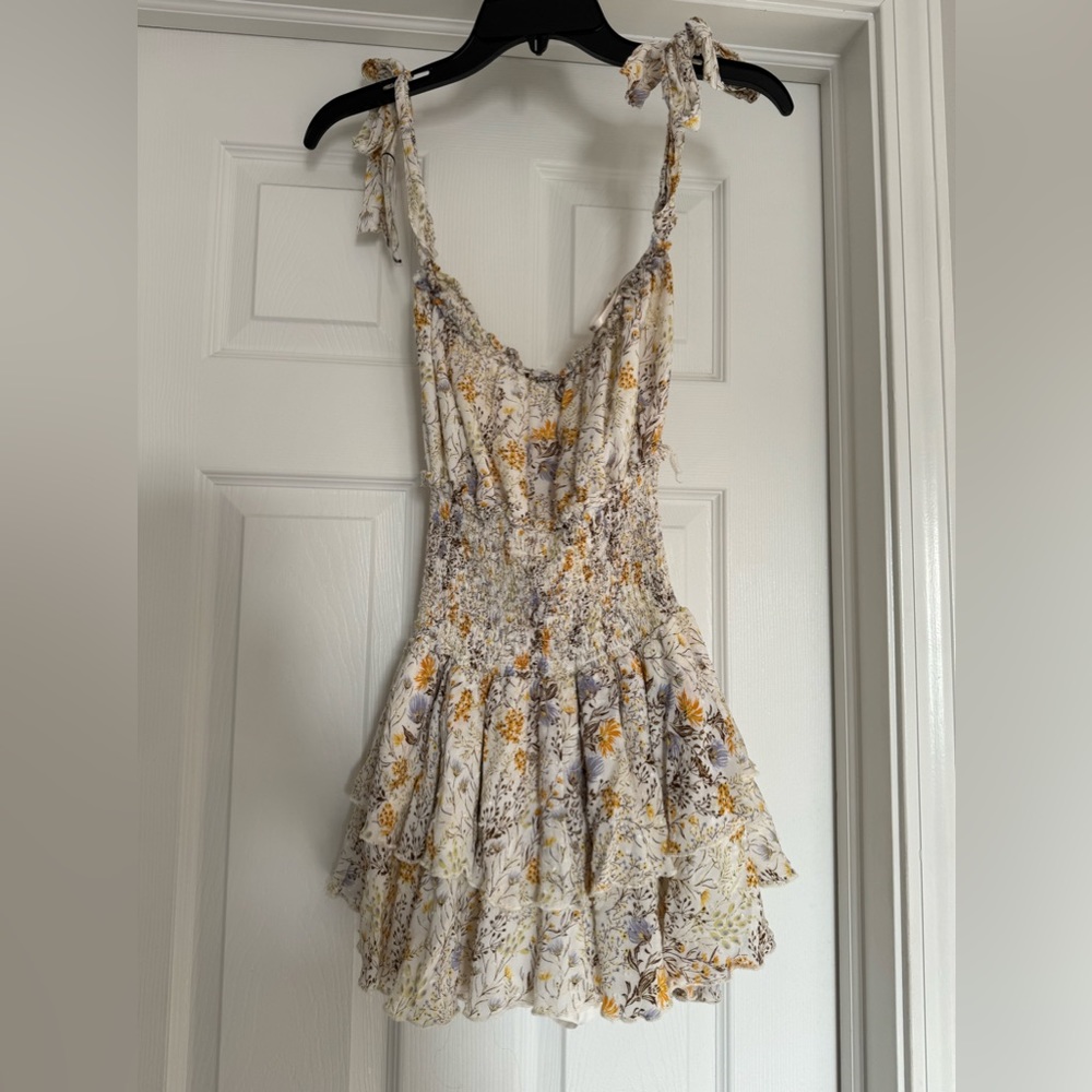 Forever 21 Floral Print Romper